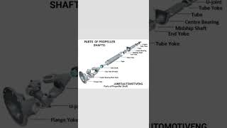 PARTS OF PROPELLER SHAFTS AND FUNCTION [upl. by Niall420]