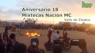 Mixtecas Nación MotoClub 18 aniversario 2022 [upl. by Jueta724]