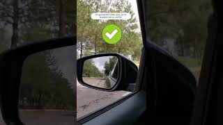 APRENDIENDO A CONDUCIR 🚘 ¿Sabes cómo se regulan bien los espejos retrovisores de tu coche [upl. by Venezia]