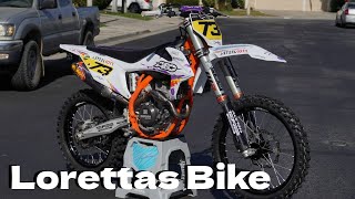 Loretta Lynns Race Bike Build [upl. by Lehcir933]