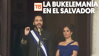 La bukelemanía en El Salvador Nayib Bukele asume su segundo mandato [upl. by Anile]