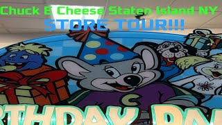 Chuck E Cheese Staten Island NY Store Tour Former 1 Stage [upl. by Hardej]