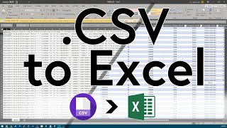 Opening CSV Files with Excel  Quick Tip on Delimited Text Files [upl. by Kulsrud]