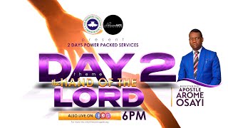 The Hand of the Lord  Day 2  Apostle Arome Osayi  RCCG Heavens Gate Cape Town [upl. by Ralph]