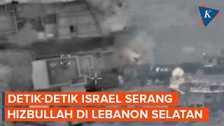 Detikdetik Israel Serang Hizbullah di Lebanon Selatan [upl. by Bibbie]