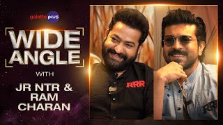 Jr NTR amp Ram Charan Interview With Baradwaj Rangan  Wide Angle  RRR [upl. by Nodyarb]