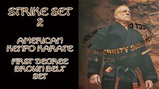 Strike Set 2 American Kenpo Karate [upl. by Nepean]