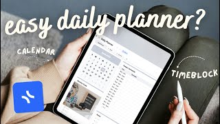 How to create a DAILY Planner with xTiles  free template amp tutorial  Notion Alternative [upl. by Christabel]