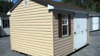 Byler Barns 10 X 12 Vinyl Storage Building Special [upl. by Meade94]