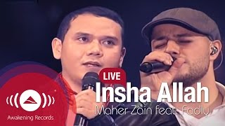 Maher Zain feat Fadly quotPadiquot  Insha Allah Live [upl. by Atworth]