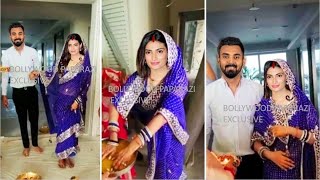 Sunil Shetty Daughter Athiya Shettys Grand Greh Prabesh and Welcome at Sasural Family with KL Rahul [upl. by Wilen]