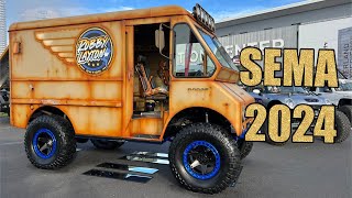 SEMA 2024  Day 1  Jeeps Offroad Overlanding [upl. by Aicilegna]