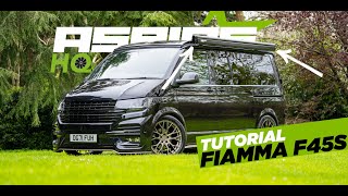 VW T61 Fiamma F45S Fitting Tutorial [upl. by Hendrika]