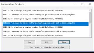 SBIE2102  SBIE2223 Sandboxie Error Messages  How To Get Rid Of [upl. by Misa]