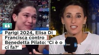 Parigi 2024 Elisa Di Francisca contro Benedetta Pilato ‘Ci è o ci fa’ [upl. by Larsen]