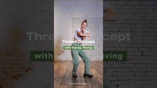 Learn Thread Concept from Kalli at wwweverydaypoppingcom ✔️ thread dance dancetutorial [upl. by Airrat]