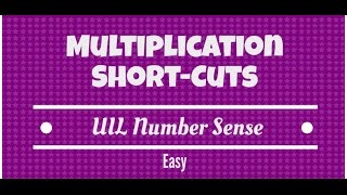 UIL Number Sense Multiplication Shortcuts Easy [upl. by Hasseman246]