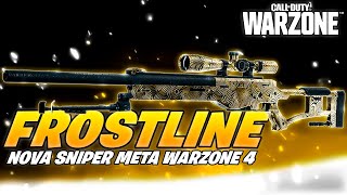 HITKILL A NOVA SNIPER META FROSTLINE DESTROI NA AREA 99  CLASSE LW3A1 WARZONE [upl. by Maitund]