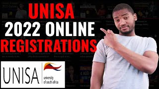 UNISA 2022 Registrations  How to register at UNISA online [upl. by Mcdonald765]