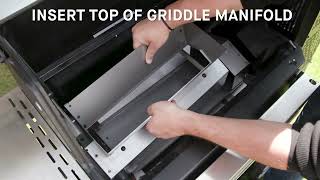 Masterbuilt  How To Insert Griddle on Gravity 800 [upl. by Athalia]