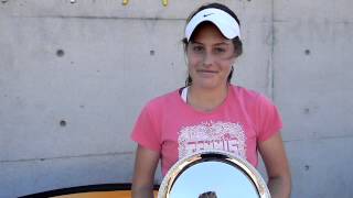 Sydney ITF Junior Internatioanal 2012 Kimberly Birrell [upl. by Natika697]