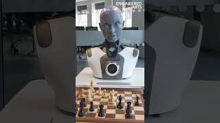 AI Humanoid Robot Ameca Plays Chess For The First Time [upl. by Ailey863]