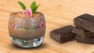 Mousse au chocolat noir et les véritables cuberdons à la framboise [upl. by Acinoev]