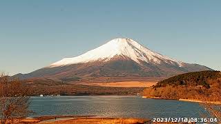 【LIVE】山中湖からの「富士山ライブカメラ」 quotmount fuji live cameraquot from Lake Yamanakako [upl. by Eidda]