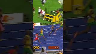 Usain Bolts 958 😱 jamaica athletics worldathleticschamps sprint usainbolt sprinter athlete [upl. by Oderfodog926]