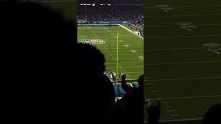 Chuba Hubbert rushing TD vs NY Giants 2024 [upl. by Nnayllehs]