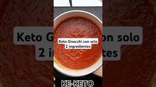 Keto Gnocchi con solo 2 ingredientes keto dietaketo recetaketo gnocchi ketognocchi [upl. by Hobard514]