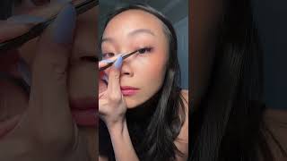 how to apply lashes for beginners [upl. by Htebzil336]