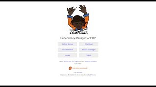 how to Install PHP Composer or Installing and setting composer [upl. by Llyrehc241]