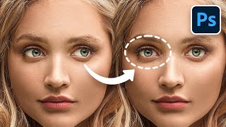 Change Eye Direction Easily 2 Photoshop Tricks [upl. by Annala]