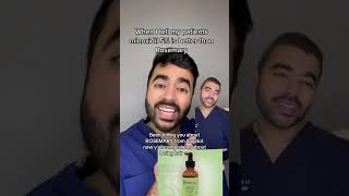 Rosemary oil vs Minoxidil drnomzzy rosemaryoil hairloss [upl. by Oidale]