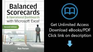 Download Balanced Scorecards and Operational Dashboards with Microsoft Excel PDF [upl. by Waddell118]