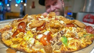 Most Toppings on a Pizza Challenge World Record [upl. by Forrest892]