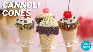 Cannoli Cones [upl. by Arocahs10]