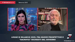 LEGGE DI BILANCIO 2025 FRA NUOVE PROSPETTIVE E quotSACRIFICIquot  PISCINA INTV CINGOLANI  231024 [upl. by Montana]