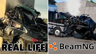 Accidents Based on Real Life Incidents  Beamngdrive  10 [upl. by Ringler]