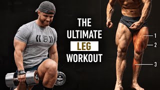 The Ultimate ScienceBased Leg Day For Muscle Growth 2023 [upl. by Anneiv]