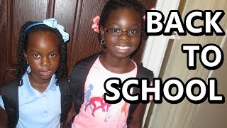 First Day Of School 20142015  August 30th 2014  DNVlogsLife [upl. by Sidalg]