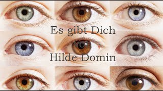 Ulrich Maiwald spricht quotEs gibt dichquot ein Gedicht von Hilde Domin [upl. by Kremer]