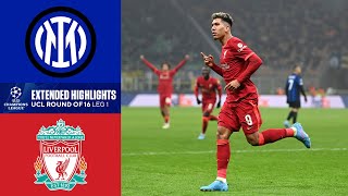 Inter Milan vs Liverpool Extended Highlights  UCL Round of 16  Leg 1  CBS Sports Golazo [upl. by Lucas]