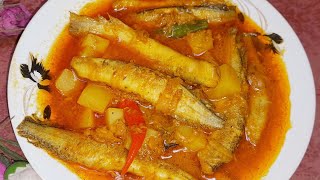 আলু দিয়ে বাইম মাছের তরকারি রান্না Alu diye baim much recipe Baim fish curry [upl. by Anora]