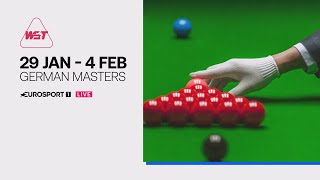 2024 Eurosport Snooker German Masters [upl. by Nonnahsed]