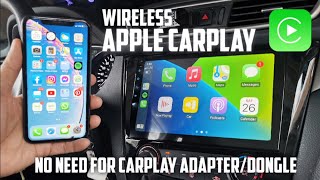 WIRELESS APPLE CARPLAY  No need to buy adapter or dongle [upl. by Roberts]