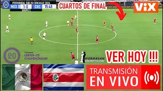 México vs Costa Rica En Vivo PARTIDO DONDE VER JUEGA MEXICO VS COSTA RICA CUARTOS DE FINAL [upl. by Jankell570]