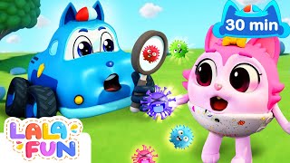 Wash Your Hands Song  The Hand Washing Song  Lalafun Nursery Rhymes amp Kids Songs [upl. by Nueovas640]