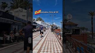 📍Benalmádena 🇪🇦 Holiday Destination in Costa del Sol Spain  Beach Promenade Walking Tour travel [upl. by Einnaj57]